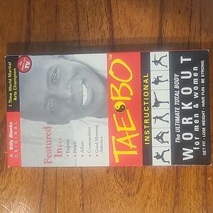 Tae Bo VHS TAPE